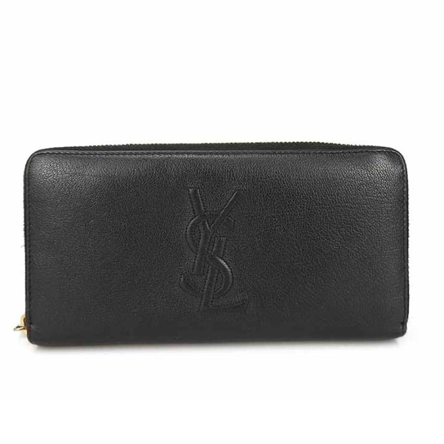 Yves Saint Laurent 中古 イヴ・サンローラン 長財布 352904 レザー 