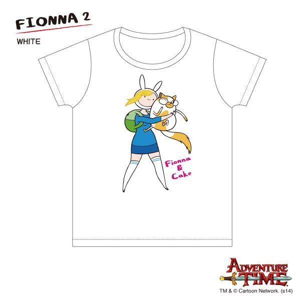 ドリーム アドベンチャータイム Tシャツ フィオナ＆ケイク/立ち