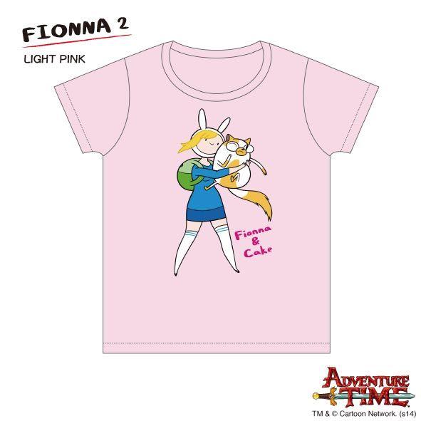 ドリーム アドベンチャータイム Tシャツ フィオナ＆ケイク/立ち