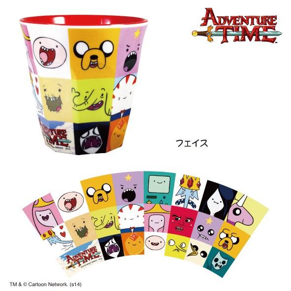 LINE登録で300円クーポン アドベンチャー・タイム メラミンコップ/フェイス /再生産/ Adventure Time｜buyersnetclub｜02