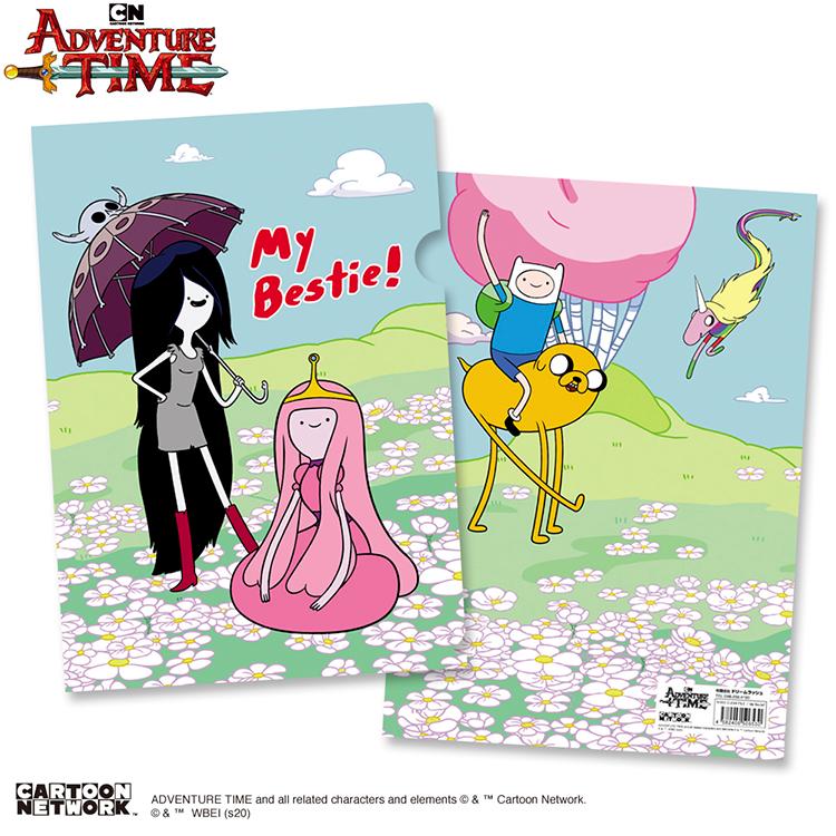 ドリーム クリアファイル(My Bestie!)アドベンチャータイム Adventure