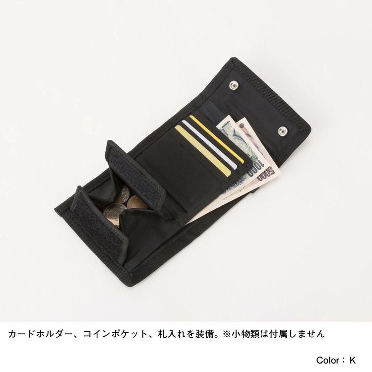 ノースフェイス/財布/レザー/ケース/小銭入/カードケース/タグ付/未使用 THE NORTH FACE（ザ ノースフェイス） 三つ折り財布 札入れコイン
