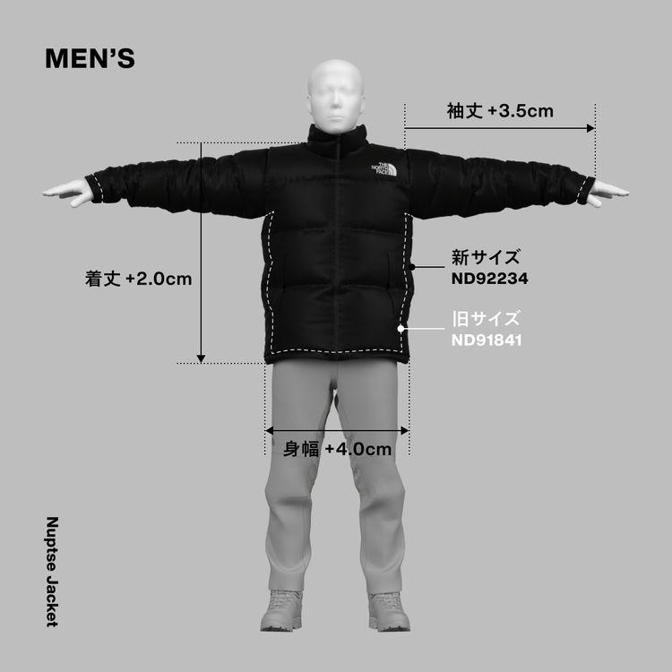 日本正規品 点限り ノースフェイス メンズ ヌプシジャケット