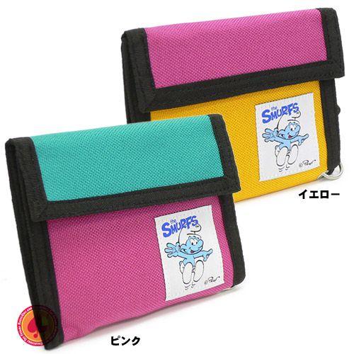 コーデュラ ベルクロウォレット/スマーフ/The Smurfs 財布