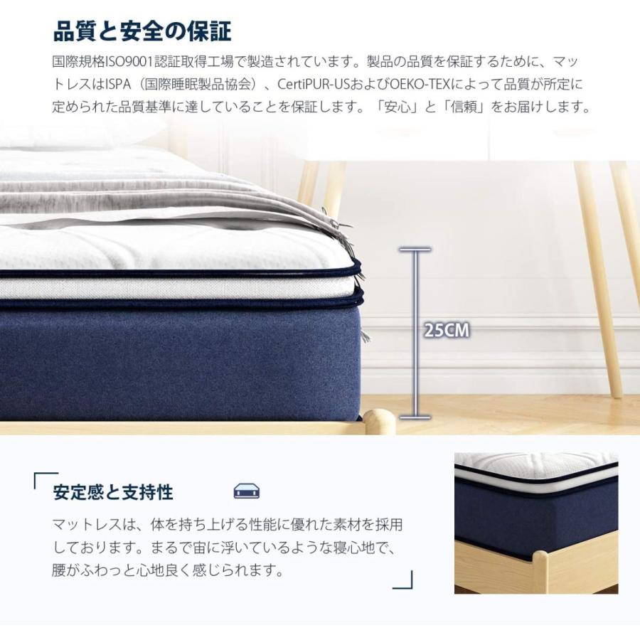 Avenco マットレス シングル セミダブル ダブル 高反発マットレス