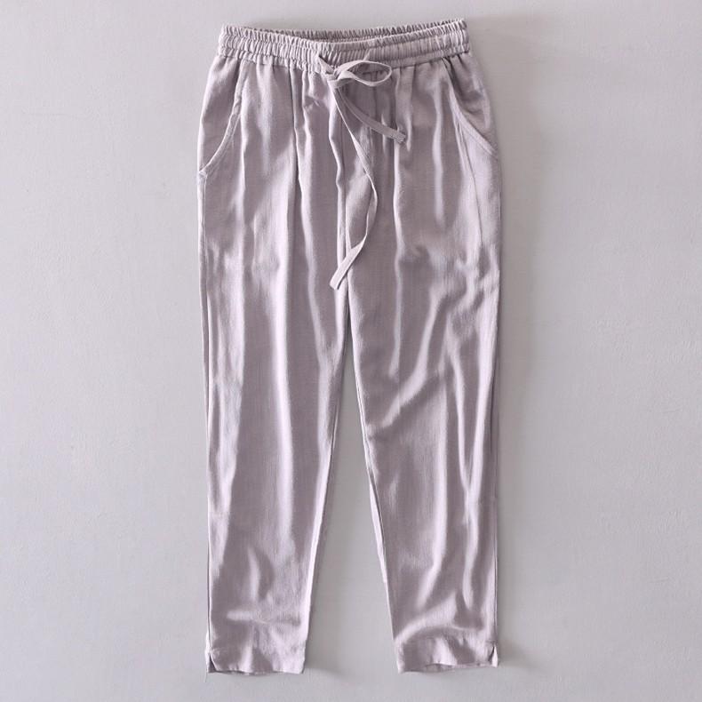 テーパードパンツ メンズ 綿麻 リネンパンツ 亜麻 イージーパンツ リラックスパンツ 夏 ボトムス ロング Lps0614 Buymalljp 通販 Yahoo ショッピング