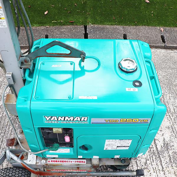 バルーン投光機 YANMAR LB1130FBD-1 軽油 60Hz フォークリフト積 バルーン投光機 YANMAR LB1130FBD-1 軽油 60Hz フォークリフト積