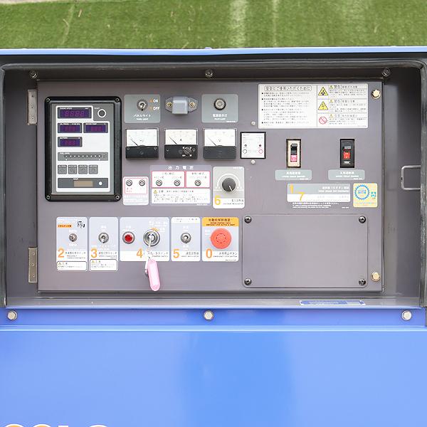 ディーゼル発電機 DENYO DCA-60LSIB 超低騒音型 60kVA ビッグタンク 3