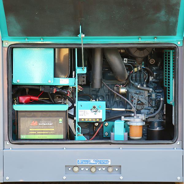 2人用溶接機 DENYO DLW-400ESW 超低騒音型 アーク 溶接棒8mm 