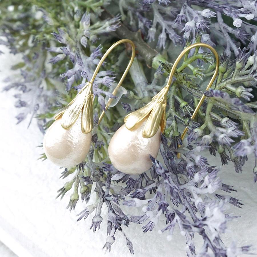 ピアス レディース 安い アクセサリー ブランド シンプル 両耳 ゴールド シルバー フラワーモチーフ パール フックピアス 金属アレルギー対応 With ウィズ Wt Ps 094 Buysense 通販 Yahoo ショッピング