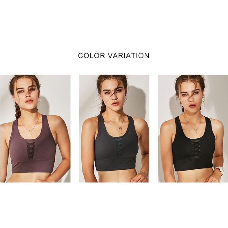 ジムウェア レディース ヨガウェア ブラトップ おしゃれ ブランド Milanda スポーツブラ フロントストレッチブラ スポーツウェア トップス 最前線の ホットヨガウェア