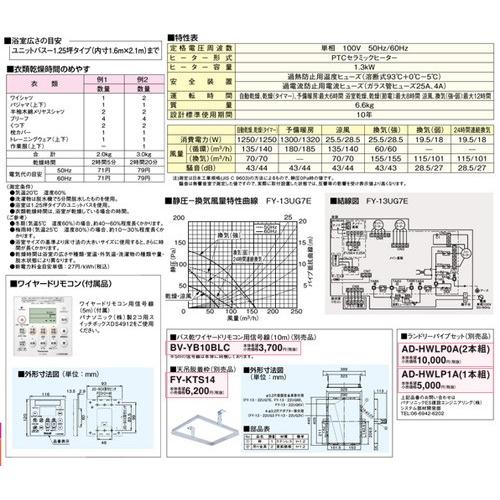 パナソニック Fy 13ug7e Fy13ug7e バス換気乾燥暖房機 エコナビ付 ナノイー搭載 Fy 13ug6e後継品 Fy 13ug6e Buzaiya 通販 Yahoo ショッピング