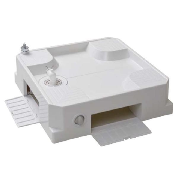 ベストレイ 洗濯機防水パン USBS-6464SNW シナネン・ミヤコ USBS-6464SNW 洗濯機防水パン ベストレイ 水栓付64