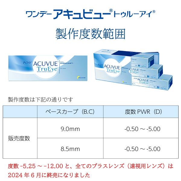 ワンデーアキュビュートゥルーアイ 90枚パック   【 コンタクトレンズ 1day 90枚 ACUVUE TruEye ワンデー 1日使い捨て 】 | ACUVUE | 06