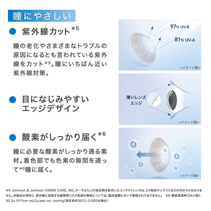 ワンデーアキュビュー ディファインモイスト(30枚入)   / カラコン ワンデーアキュビュー コンタクトレンズ 1day | ACUVUE | 13