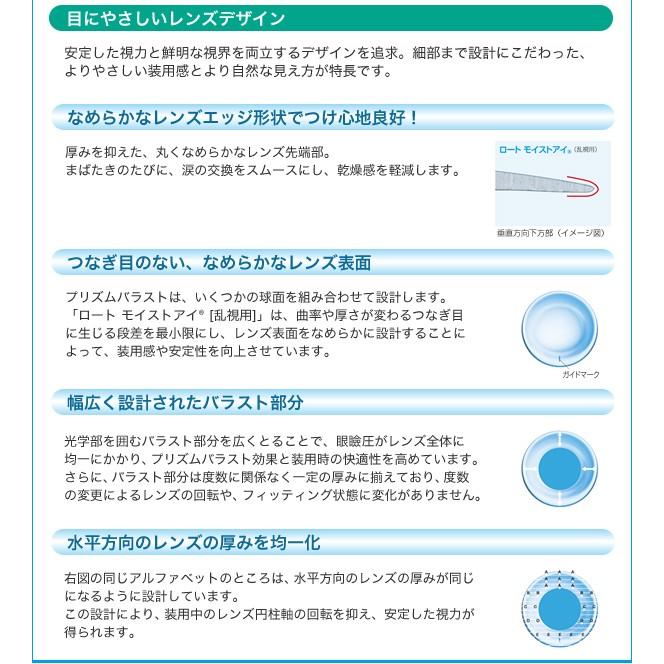 ロート製薬 モイストアイ乱視用 2箱セット(左右各1箱) 【 コンタクト