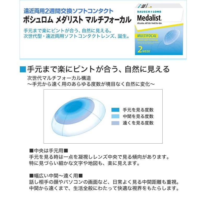 メダリストマルチフォーカル 4箱セット(左右各2箱) 【 遠近両用コンタクトレンズ 2week 2ウィーク ボシュロム 】 :G002006060491004X:みんなのコンタクト - 通販 - Yahoo!ショッピング メダリストマルチフォーカル 4箱セット(左右各2箱) 【 遠近両用コンタクトレンズ 2week 2ウィーク ボシュロム 】 :G002006060491004X:みんなのコンタクト - 通販 - Yahoo!ショッピング