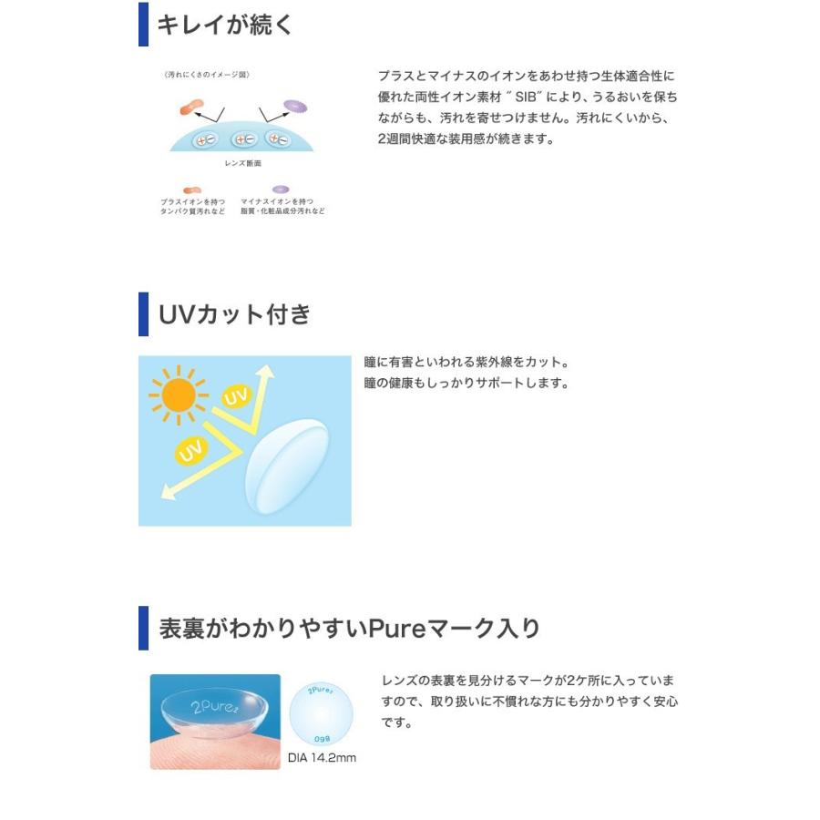 2ウィークピュアうるおいプラス 6枚入 2箱セット 左右各1箱 コンタクトレンズ 2week シード ピュア うるおいプラス Gn 小田急みんなのコンタクト 通販 Yahoo ショッピング