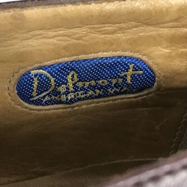 80s-90s/Vintage★Delmont American way★本革/グッドイヤー製法/モンクストラップ【10.5D/28.0/赤茶/BROWN】ビジネス/dress shoes◆A-87 |  | 09