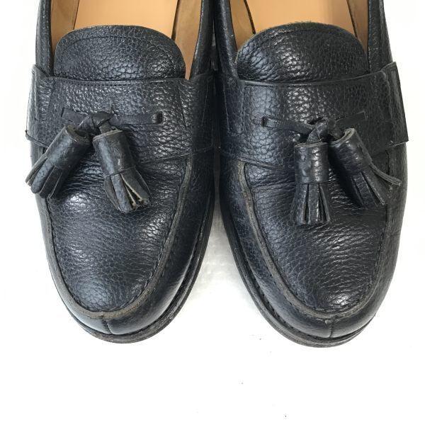 リーガル/REGAL★シボ本革/タッセルローファー【24.0/黒/BLACK】ビブラムソール/ビジネス/dress shoes◆F-41 |  | 09
