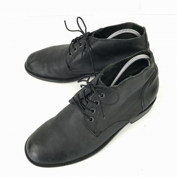 CAMINANDO×JS/カミナンド×ジャーナルスタンダード★本革/レザー/グッドイヤー製法/チャッカブーツ【26.0程度/黒】ビジネス◆WB64-7 | 