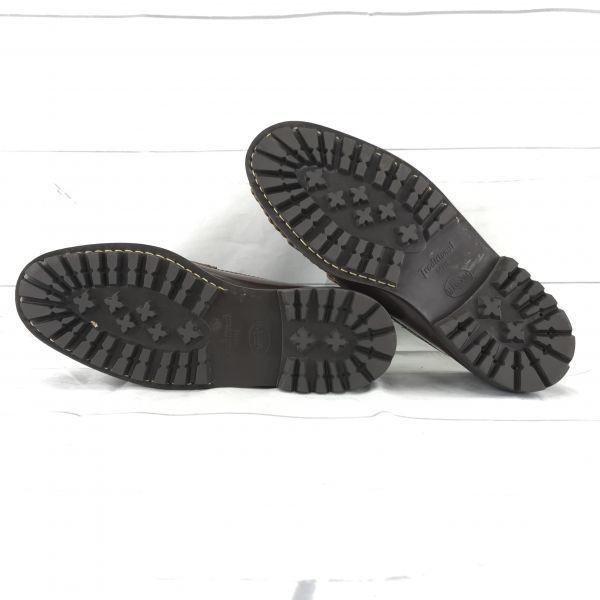 70s-80s頃?ビンテージ品★アメリカントラッカーズ/American trackers★本革キルトローファー【26.0-27.0/茶】イタリア製ラグソール◆XJ-111 |  | 03