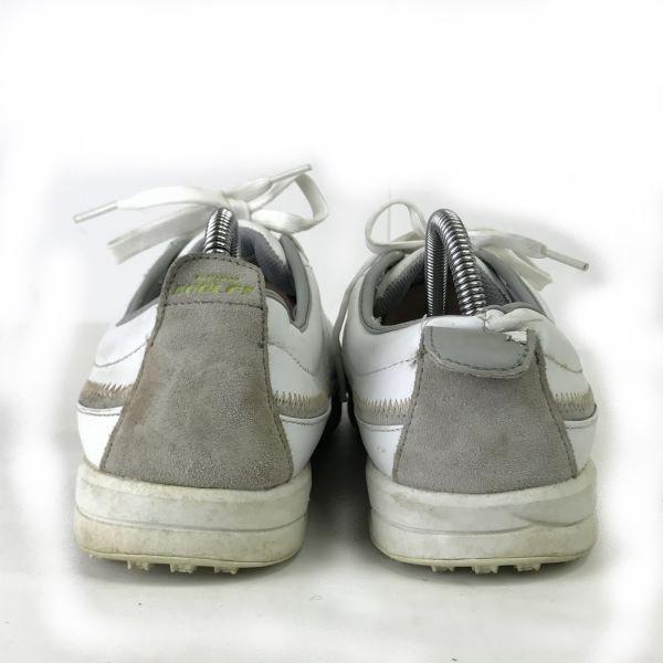 SKECHERS/スケッチャーズ★本革/レザーゴルフシューズ【27.5/白×グレー系】ソフトスパイク◆J-67 |  | 02