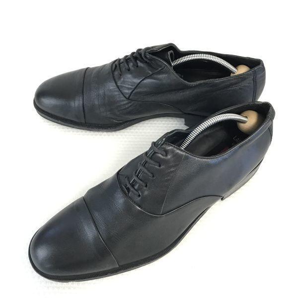 3万↑ドイツ製★ロイド/Lloyd★本革/ストレートチップ/キャップトゥシューズ【43/9/27.5/黒/BLACK】内羽根式/ドレス/ビジネス◆A-47 | 