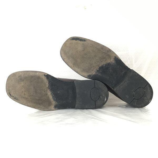 80s-90sビンテージ★LORD EXCELLENT★本革/Uチップ【8.5/42.5/26.5-27.0/茶/BROWN】ビジネス/dress shoes◆D-90 |  | 03
