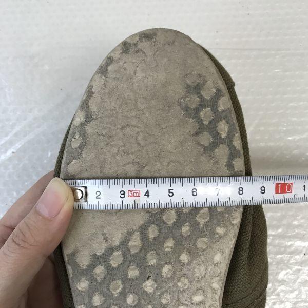 TOMS/トムス★Classic Military Olive Canvas/スリッポンシューズ【W6.5/24.0-24.5/カーキ/Khaki】dress shoes◆C-191 |  | 03