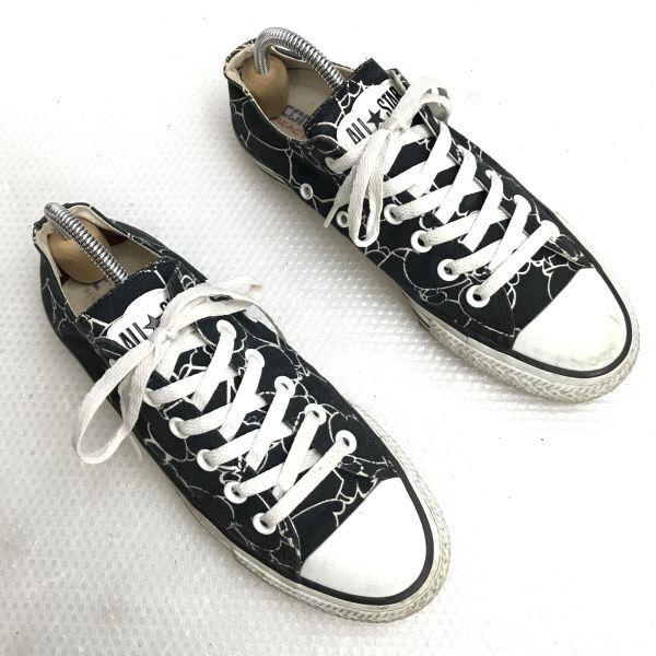 CONVERSE REACT/コンバース★注目の総柄/ローカットスニーカー【size:24.5/black/黒】sneakers/Shoes/trainers◆G-070 |  | 01