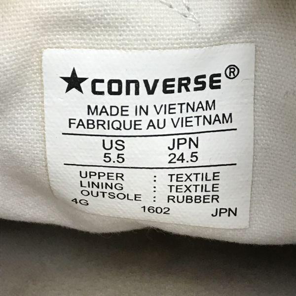 CONVERSE REACT/コンバース★注目の総柄/ローカットスニーカー【size:24.5/black/黒】sneakers/Shoes/trainers◆G-070 |  | 08