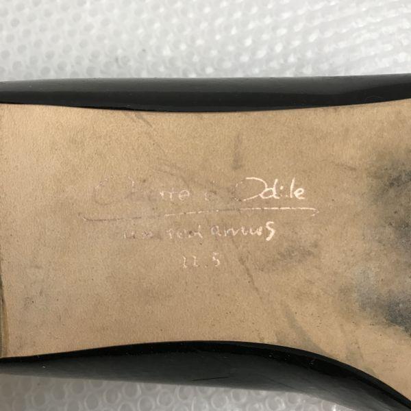 ODETTE E ODILE/オデット エ オディール★オープントゥ/パンプス【size:22.5/black/黒】pumps/Shoes/high heels◆Q-600 |  | 07