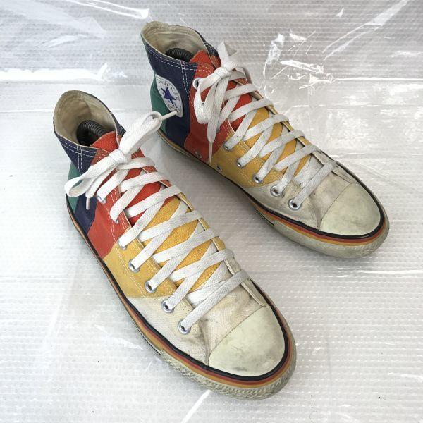 コンバースオールスター/CONVERSE ALLSTAR★ハイカットスニーカー【7.5/26.0/マルチカラー】sneakers/Shoes/trainers◆WB94-7 |  | 01