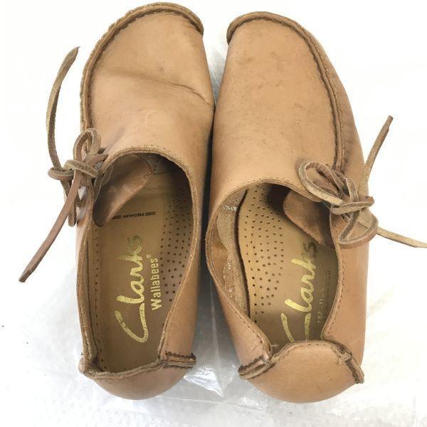 Clarks Wallabees/クラークス★本革/スリッポン/ワラビー【4.5/23.0-23.5/茶/BROWN】クレープソール/モカシン/ビジネス/dress shoes◆C-130 |  | 04