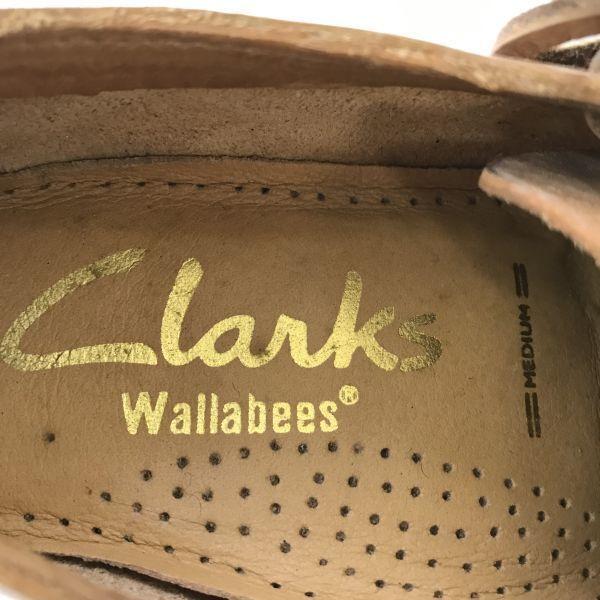 Clarks Wallabees/クラークス★本革/スリッポン/ワラビー【4.5/23.0-23.5/茶/BROWN】クレープソール/モカシン/ビジネス/dress shoes◆C-130 |  | 05