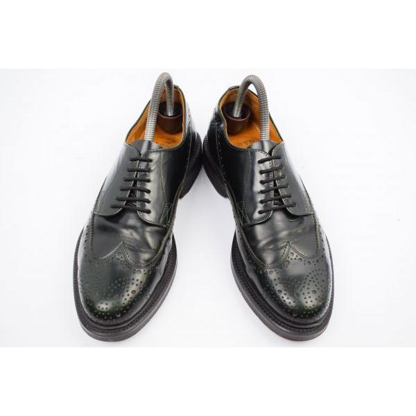 定価3万↑ドイツ製★老舗ロイド/Lloyd★本革ウイングチップ26.0暗緑ドレスシューズ/ビジネス◆19C195 |  | 01