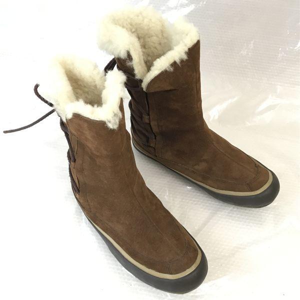 SEBAGO/セバゴ★本革/スエードブーツ/ビブラムソール【6M/22.5-23.0/茶/BROWN】◆WB71-1 |  | 01