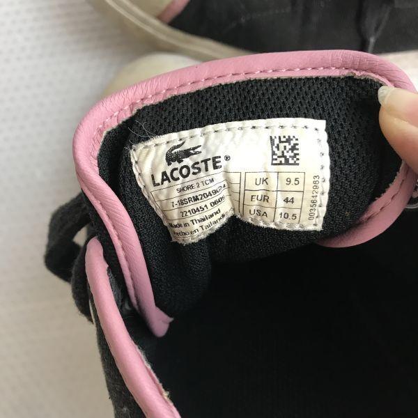 LACOSTE/ラコステ★ローカットスニーカー【size:44/UK9.5/28.0/黒/black】sneakers/Shoes/trainers◆B-144 | LACOSTE | 06