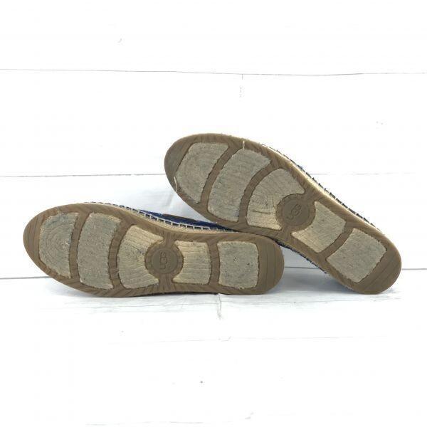UGG/アグ★モカシン/スリッポンシューズ【25.0/青】ハラコ◆i-189L |  | 03