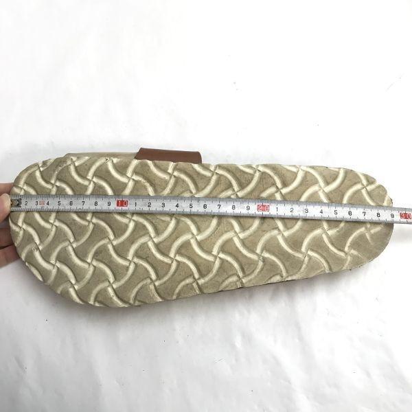 スペイン製★Hawkins/ホーキンス★フラット/レザーサンダル【size:43/27.0-28.0/brown×beige/茶×ベージュ】Shoes/trainers◆Q-644 |  | 05