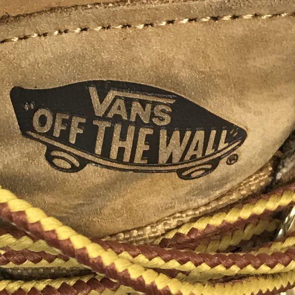 VANS/バンズ★レザーショートブーツ/ハイカットスニーカー【6/24.0/茶/ブラウン】sneakers/Shoes/trainers◆WB73-9 |  | 05