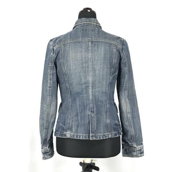 HEMISPHERES/エミスフィール★インディゴ/藍染め/デニムシャツ【レディースS】Made in Japan◆BG762 HEMISPHERES/エミスフィール☆インディゴ/藍染め/デニムシャツ