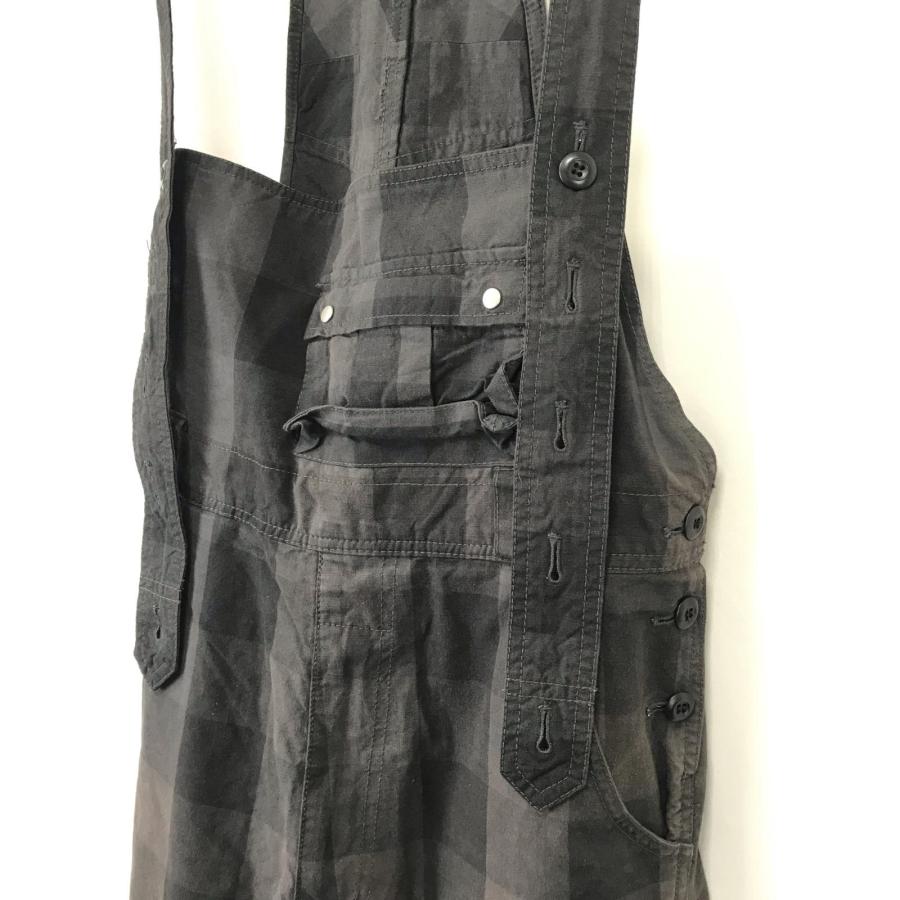 PPFM【ピーピーエフエム】 オーバーオールサロペット【メンズM/チェック柄/茶/brown】つなぎ/Tops◆BJ024-h |  | 02