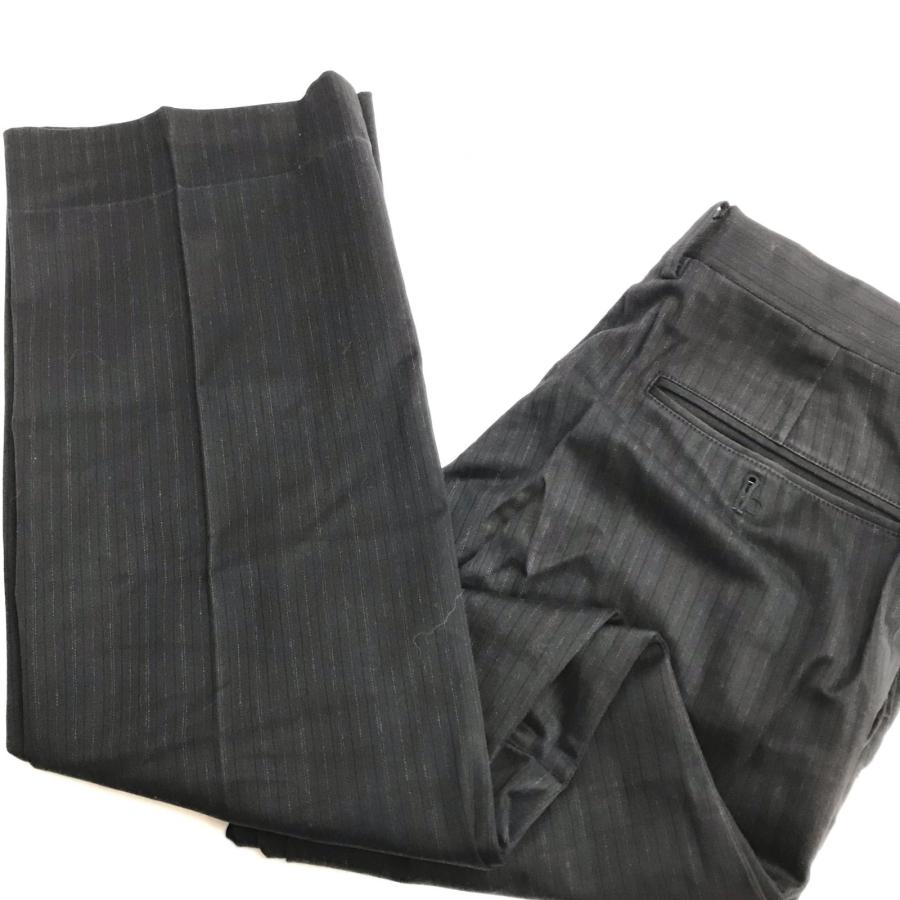 R.NEWBOLD【アールニューボールド】 スーツセットアップ【メンズ上下M/黒/black/薄いストライプ】シングル/総裏地/Jacket/pants/ポールスミス◆BJ034-j_10