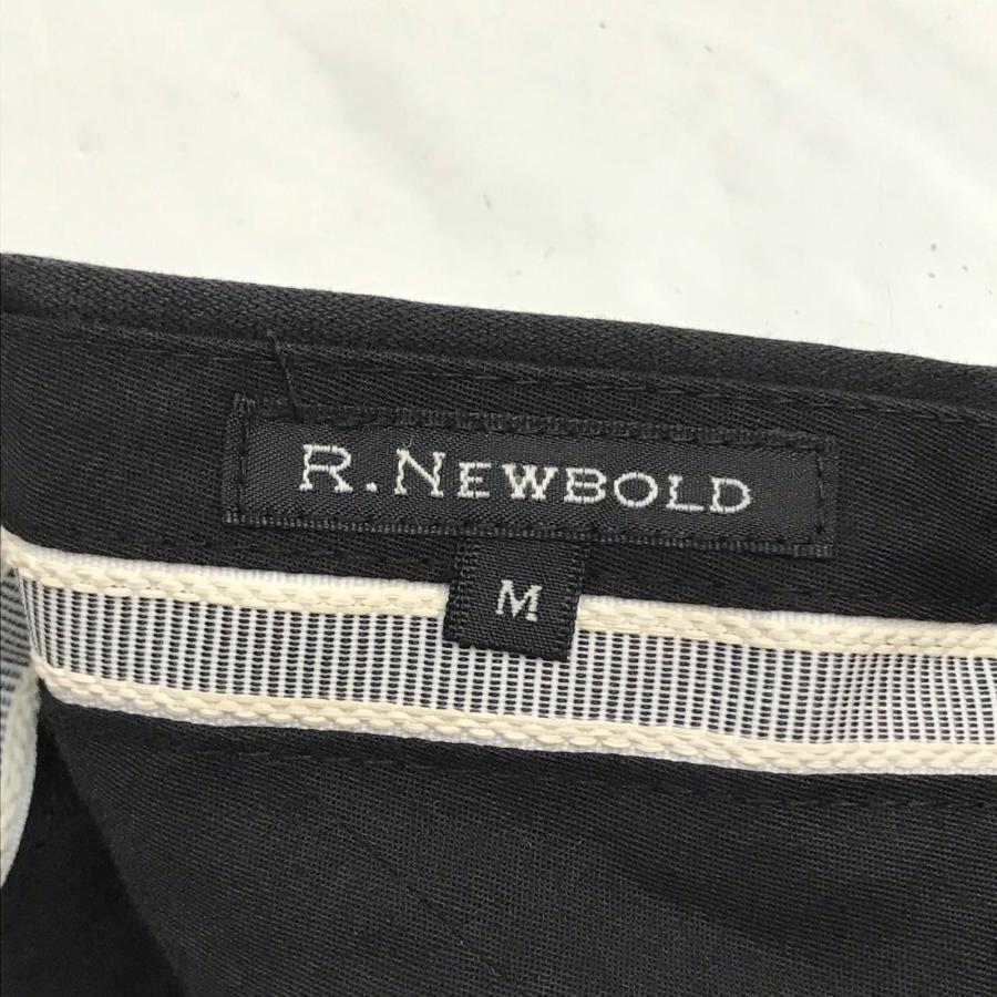 R.NEWBOLD【アールニューボールド】 スーツセットアップ【メンズ上下M/黒/black/薄いストライプ】シングル/総裏地/Jacket/pants/ポールスミス◆BJ034-j_13