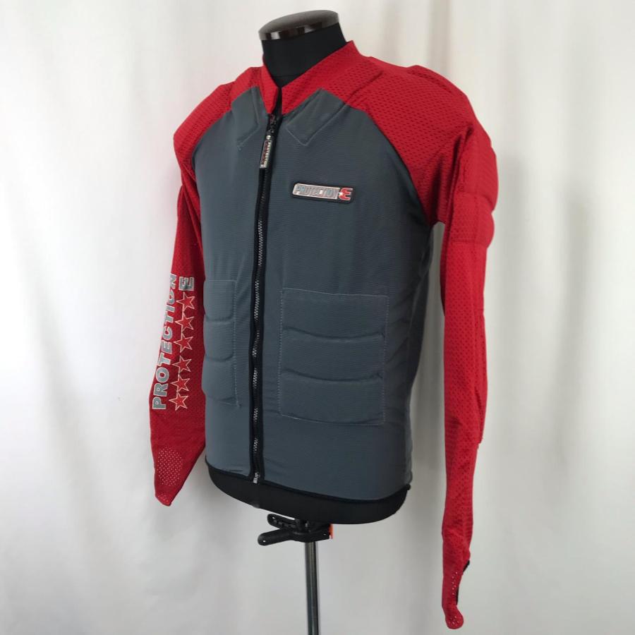 eb's【エビス】プロテクター付/スノーボード/スキージャケット 【メンズM/グレー/gray】PROTECTION☆E/Tops◆BJ052-e |  | 01