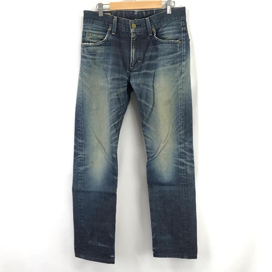 日本製★Lee Riders GOLD LABEL/リー★鬼ヒゲ/デニムパンツ【W29/メンズS-M程度/股下79cm/blue】ズボン/ボトムス/Pants/Trouser◆BJ055-e | Lee | 01