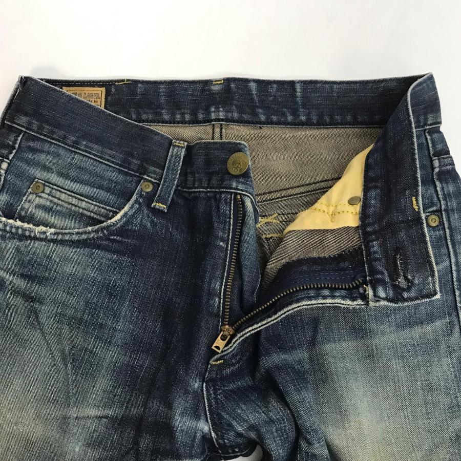 日本製★Lee Riders GOLD LABEL/リー★鬼ヒゲ/デニムパンツ【W29/メンズS-M程度/股下79cm/blue】ズボン/ボトムス/Pants/Trouser◆BJ055-e | Lee | 06