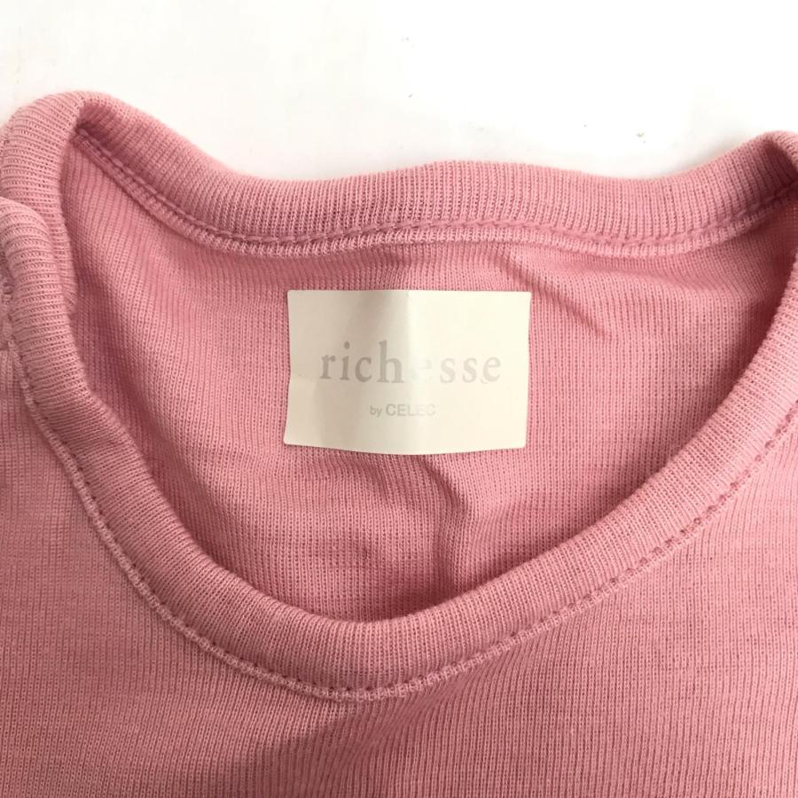 タグ付き/新古品/日本製★Riches【リシェス】ロンパース【ベビー80/ピンク/pink】ハリネズミ/Tops◆BJ075-e |  | 03